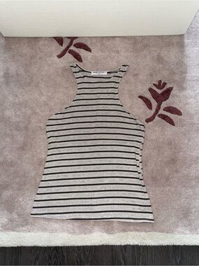 Project Social T Striped Racerback Tank
